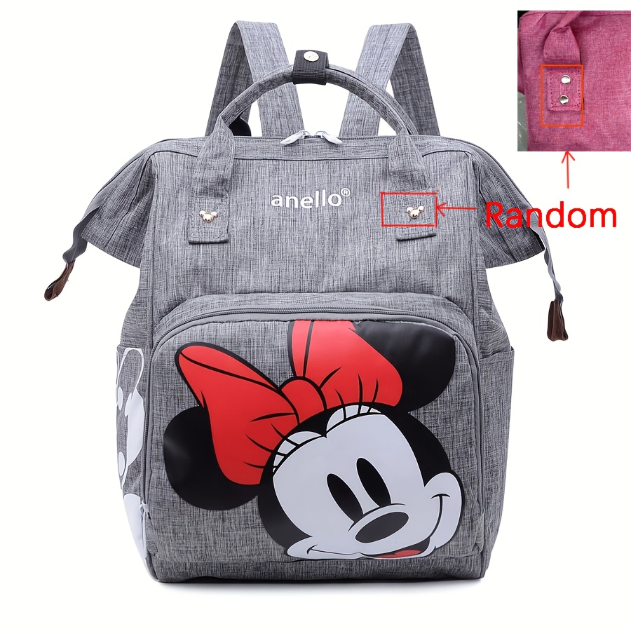 Canvas Backpack Casual - Tas Ransel Wanita Mickey Mouse untuk
