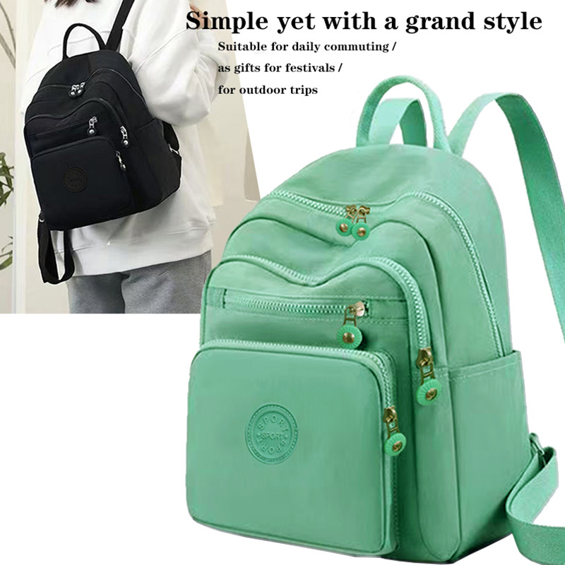 Canvas Backpack Casual - Tas Ransel Multi-Warna Elegan dan Bergaya