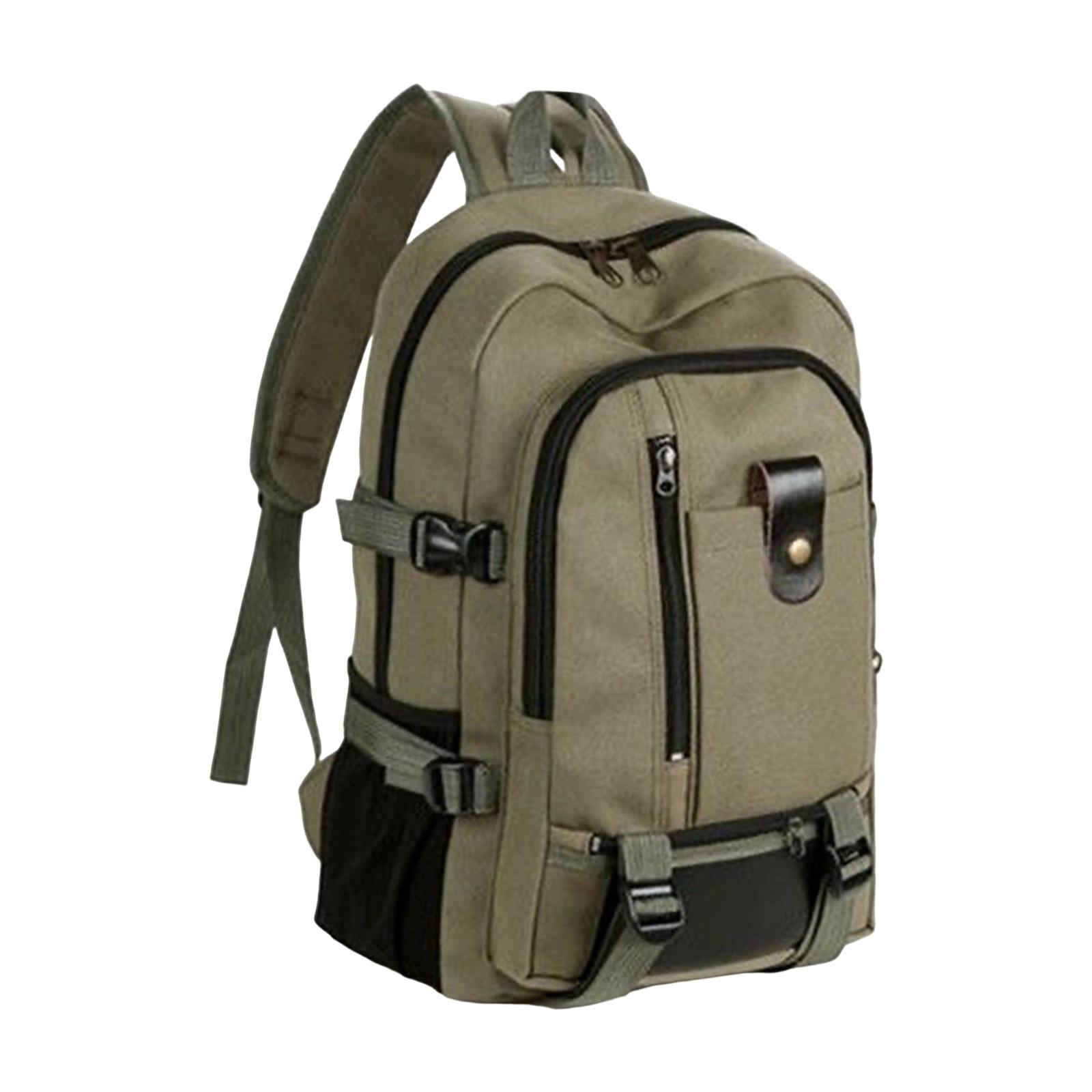 Ransel Perjalanan Kanvas Besar - Canvas Backpack Casual ulasan dan harga
