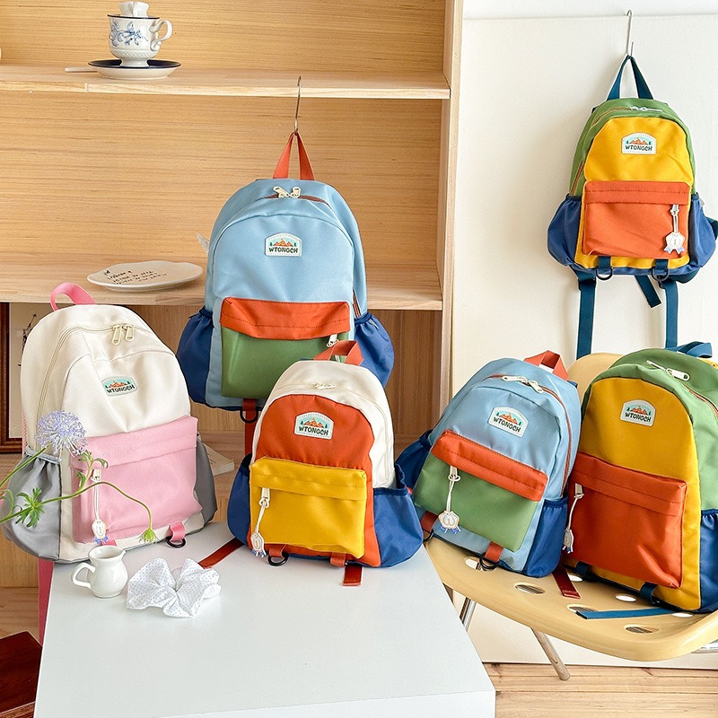 Ransel Anak-anak dengan Desain - Canvas Backpack Casual ulasan dan harga